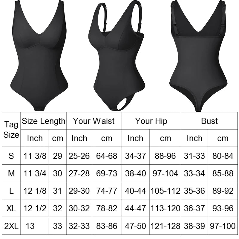 High Compression Shapewear Bodysuit