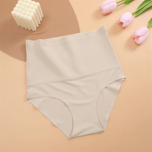 High-Rise Seamless Shapewear Briefs – Tummy Control & Breathable Comfort