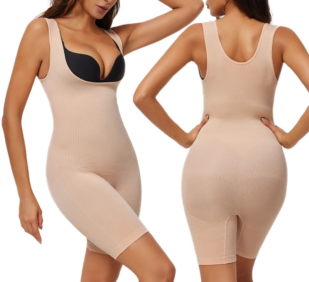 Women’s One-Piece Shaping Bodysuit – Tummy Control & Butt Lift
