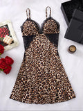 Leopard Lace Nightdress