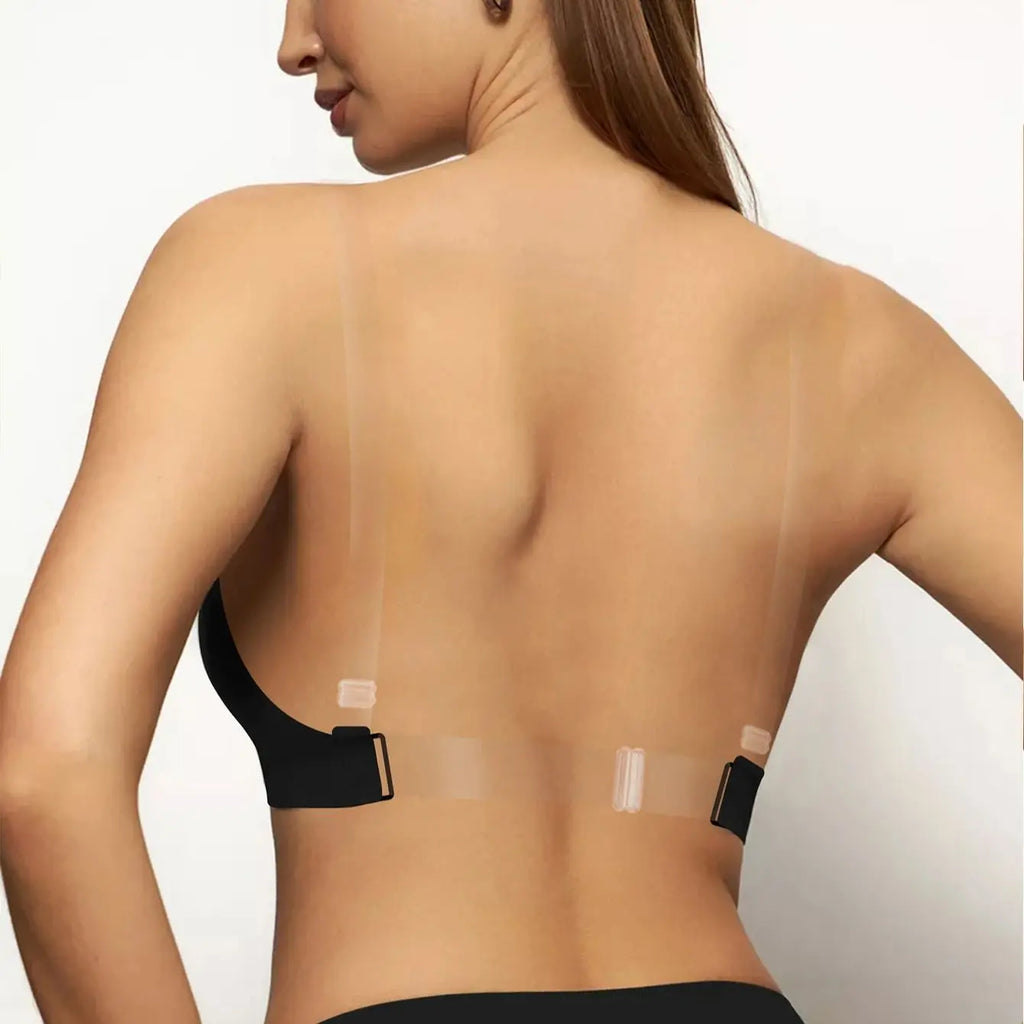 Invisible Backless Adhesive Bra – Strapless Lift & Support