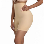 Padded Butt-Lifting Shapewear Shorts – High-Waist Tummy Control