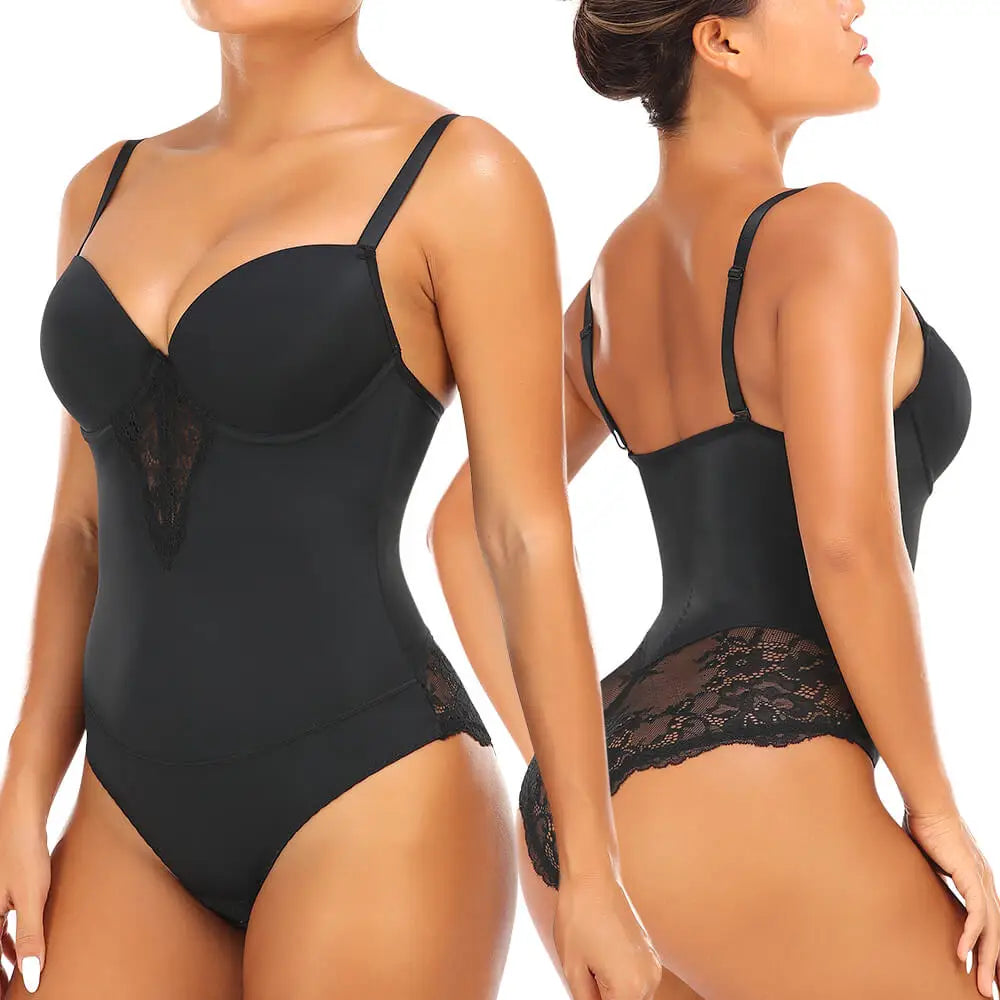 Lace Sculpting Bodysuit Shapewear