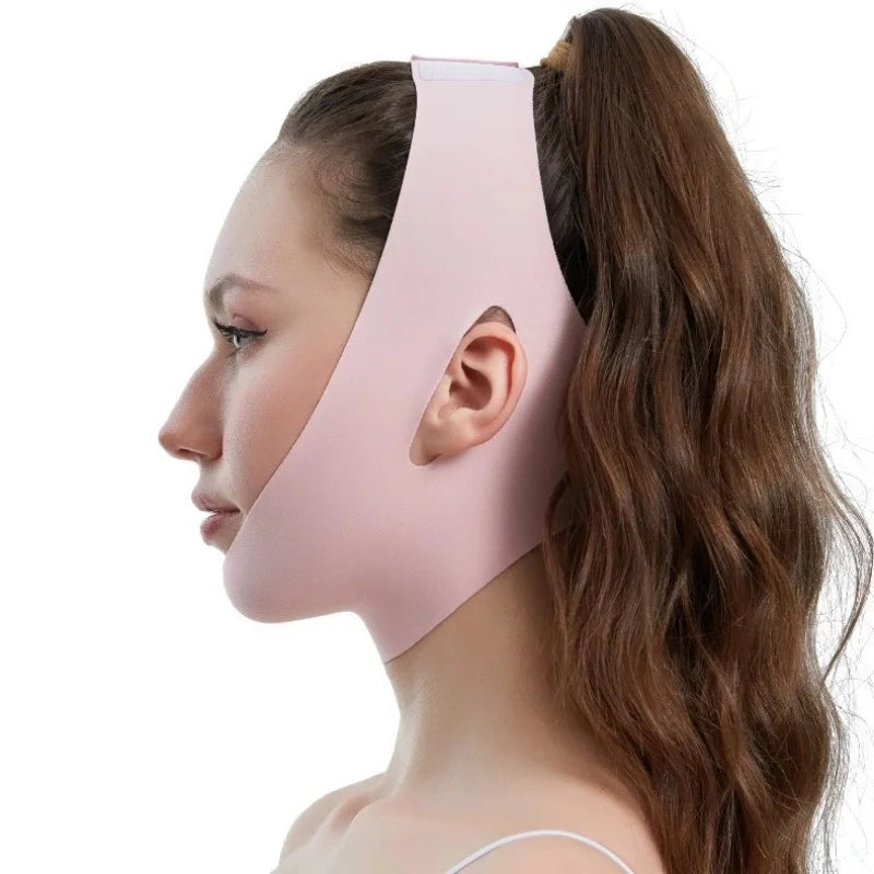V-Shaped Chin Lifting Strap & Face Slimming Mask